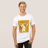 ホグホルンああ鶏だ トライブレンドTシャツ (正面全面)