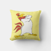 ホグホルン両腕を交差 クッション (正面)