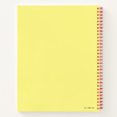 ホグホルン両腕を交差 ノートブック (裏面)