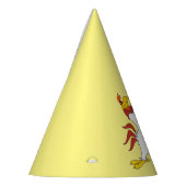 ホグホルン両腕を交差 パーティーハット (左)