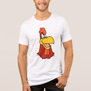 ホグホンレグホーン接写 トライブレンドTシャツ