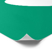 ホグホンレグホーン接写 ポスター (角)