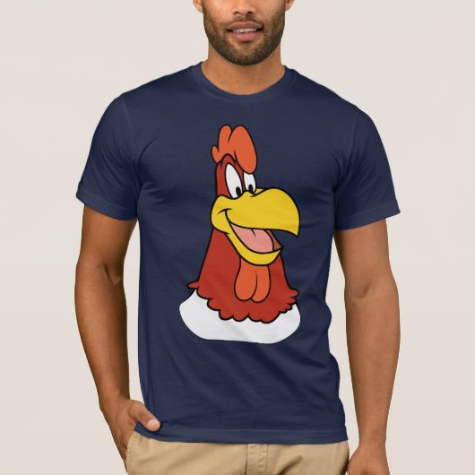 ホグホンレグホーン接写 Tシャツ (正面)