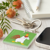 ホグホンレグホーン |いたずら目 キーホルダー (正面右)