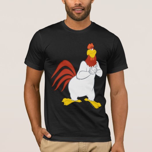 ホグホンレグホーン |いたずら目 Tシャツ (正面)