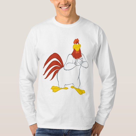 ホグホンレグホーン |いたずら目 Tシャツ (正面)