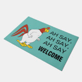 ホグホンレグホーン ドアマット (アングル)