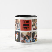 ホグホンレグホーン |マ最高のマフォトコラージュ マグカップ (中央)