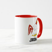 ホグホンレグホーン |名前の追加 マグカップ (正面右)