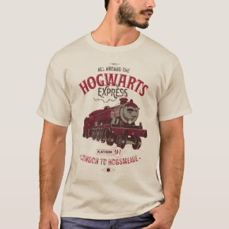 ホグワーツに乗って表現いる Tシャツ