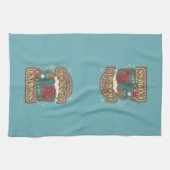 ホグワーツに乗り込む™表現ス・クッキー キッチンタオル (横)