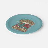 ホグワーツに乗り込む™表現ス・クッキー ペーパープレート (アングル)