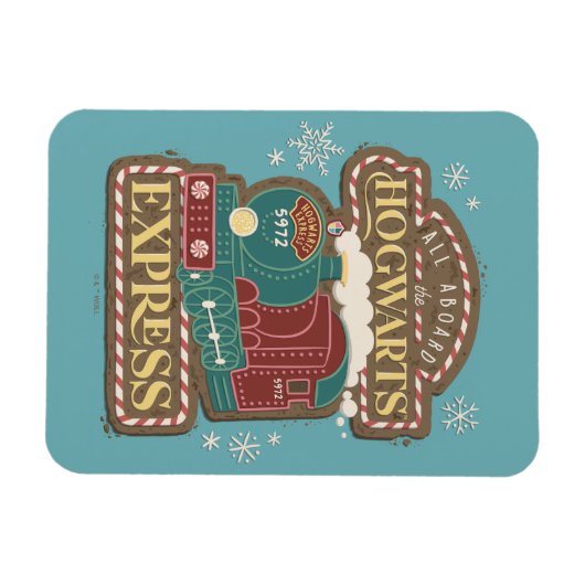 ホグワーツに乗り込む™表現ス・クッキー マグネット (横)