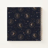 ホグワーツハウスクリスト星座パターン ノートブック (裏面)