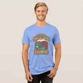ホグワーツ特急クリスマスクッキー トライブレンドＴシャツ (正面全面)