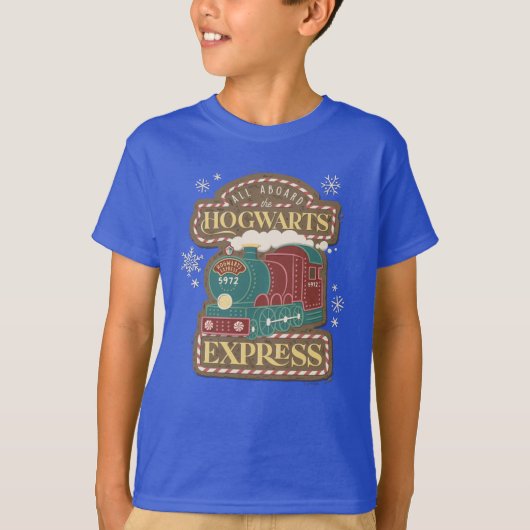 ホグワーツ特急クリスマスクッキー Tシャツ (正面)