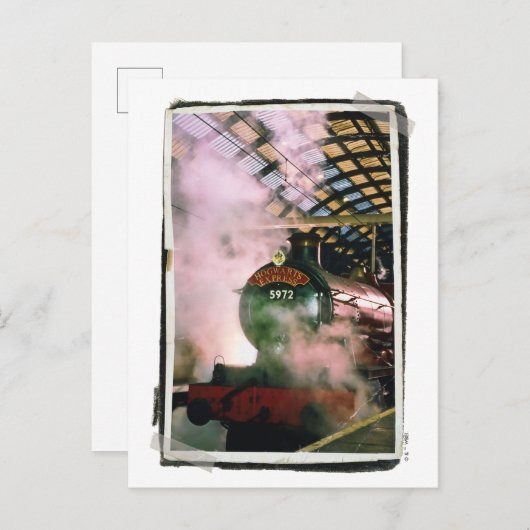 ホグワーツ特急 ポストカード (正面/裏面)