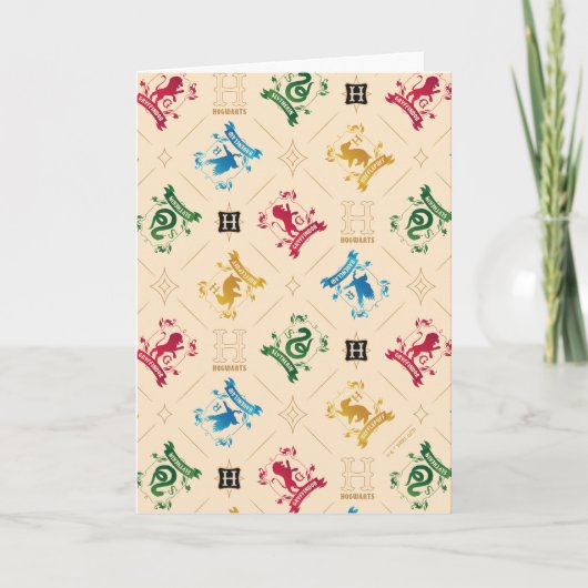 ホグワーツ華美™ハウスクレストパターン カード (正面)