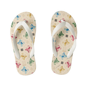 ホグワーツ華美™ハウスクレストパターン キッズビーチサンダル