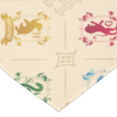 ホグワーツ華美™ハウスクレストパターン テーブルクロス (アングル)