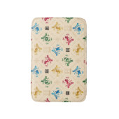 ホグワーツ華美™ハウスクレストパターン バスマット (正面縦)