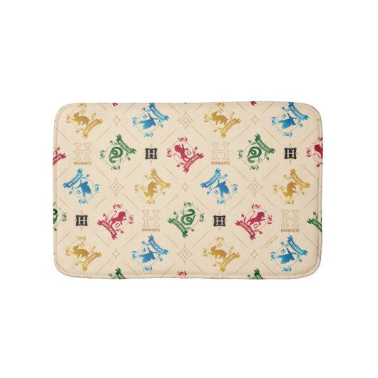 ホグワーツ華美™ハウスクレストパターン バスマット (正面)