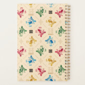 ホグワーツ華美™ハウスクレストパターン プランナー手帳 (裏面)