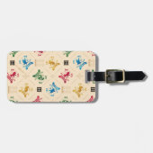 ホグワーツ華美™ハウスクレストパターン ラゲッジタグ (正面横)