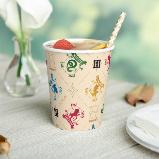 ホグワーツ華美™ハウスクレストパターン 紙コップ (インサイチュ)