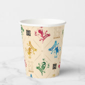 ホグワーツ華美™ハウスクレストパターン 紙コップ (右)