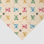 ホグワーツ華美™ハウスクレストパターン 薄葉紙 (詳細)