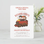 ホグワーツ表現の2回目の誕生日 招待状 (スタンド正面)