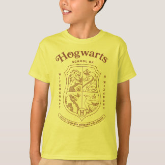 ホグワーツ魔法学校校章 Tシャツ