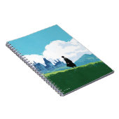 ホグワーツ™を見下ろすハリーポッター™城 ノートブック (右側)