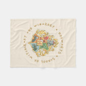 ホグワーツ™ウィッチクラフト魔法学校 フリースブランケット (正面(横))