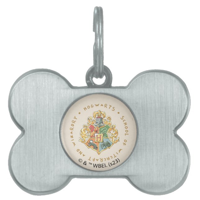 ホグワーツ™ウィッチクラフト魔法学校 ペットネームタグ (正面)