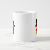 ホグワーツ™キャッスルクレストプライドバッジ ジャンボコーヒーマグカップ (正面)