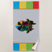 ホグワーツ™キャッスルクレストプライドバッジ ビーチタオル (正面)