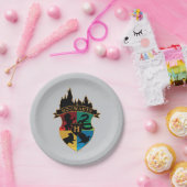 ホグワーツ™キャッスルクレストプライドバッジ ペーパープレート (パーティー)
