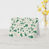 ホグワーツ™クラスクラブパターン カード (黄色い花)