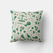 ホグワーツ™クラスクラブパターン クッション (裏面)