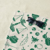 ホグワーツ™クラスクラブパターン ビーチタオル (インサイチュ)