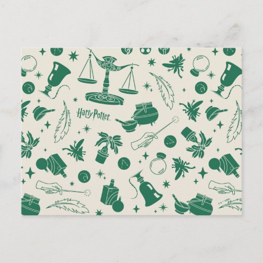 ホグワーツ™クラスクラブパターン ポストカード (正面)