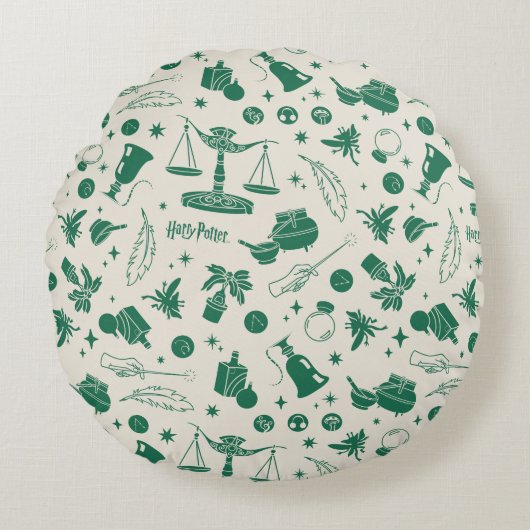 ホグワーツ™クラスクラブパターン ラウンドクッション (正面)
