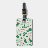 ホグワーツ™クラスクラブパターン ラゲッジタグ (正面縦)