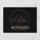 ホグワーツ™クロスステッチアートに滞在したい シーズンポストカード (正面)