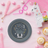 ホグワーツ™スノーグローブグラフィック ペーパープレート (パーティー)