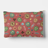 ホグワーツ™ハウスホリデークッキーパターン アクセサリーポーチ (裏面)