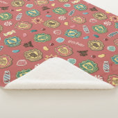 ホグワーツ™ハウスホリデークッキーパターン シェルパブランケット (3/4)