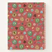 ホグワーツ™ハウスホリデークッキーパターン ノートブック (裏面)